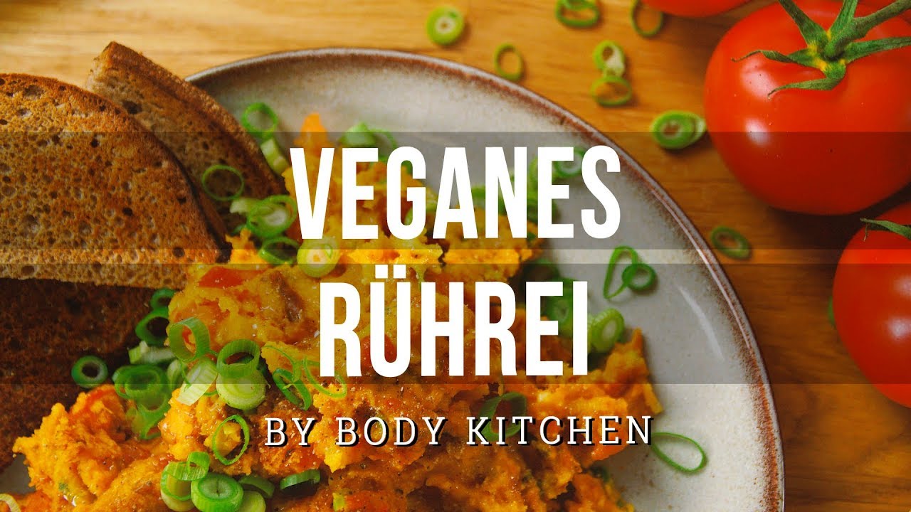 Veganes Rührei – ein Body Kitchen® Rezept | Gesundes Kichererbsen Scramble