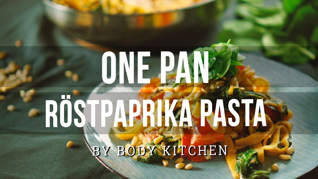 One Pan Röstpaprika Pasta – ein Body Kitchen® Rezept