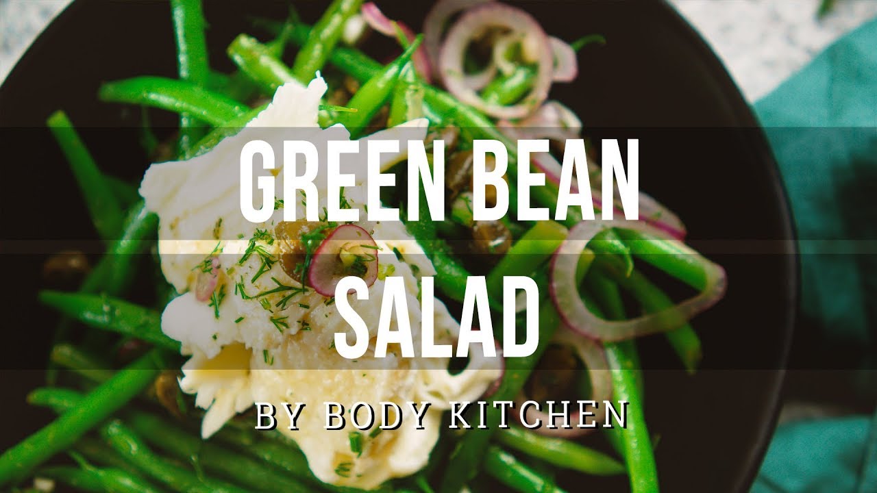 Green Been Salad mit Mozzarella und roter Zwiebel – ein Body Kitchen® Rezept