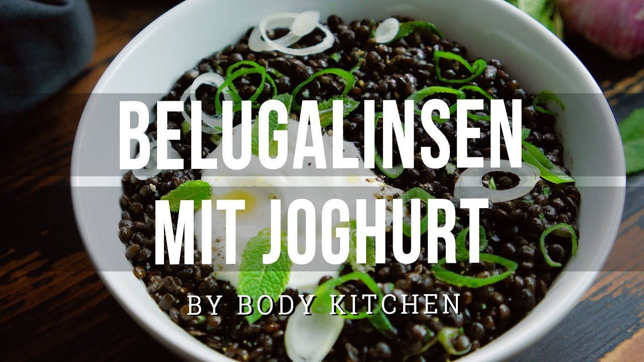 Belugalinsen mit Joghurt – ein Body Kitchen® Rezept