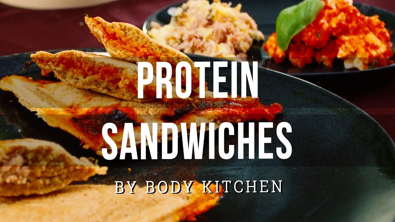 Protein-Sandwiches selber machen - ein Body Kitchen® Rezept mit Yvonne Pferrer