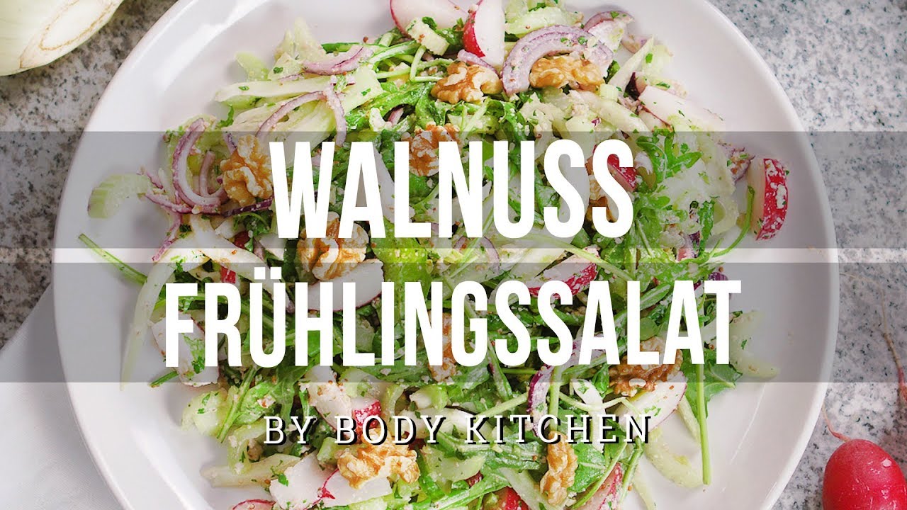 Walnuss Frühlingssalat – ein Body Kitchen® Rezept