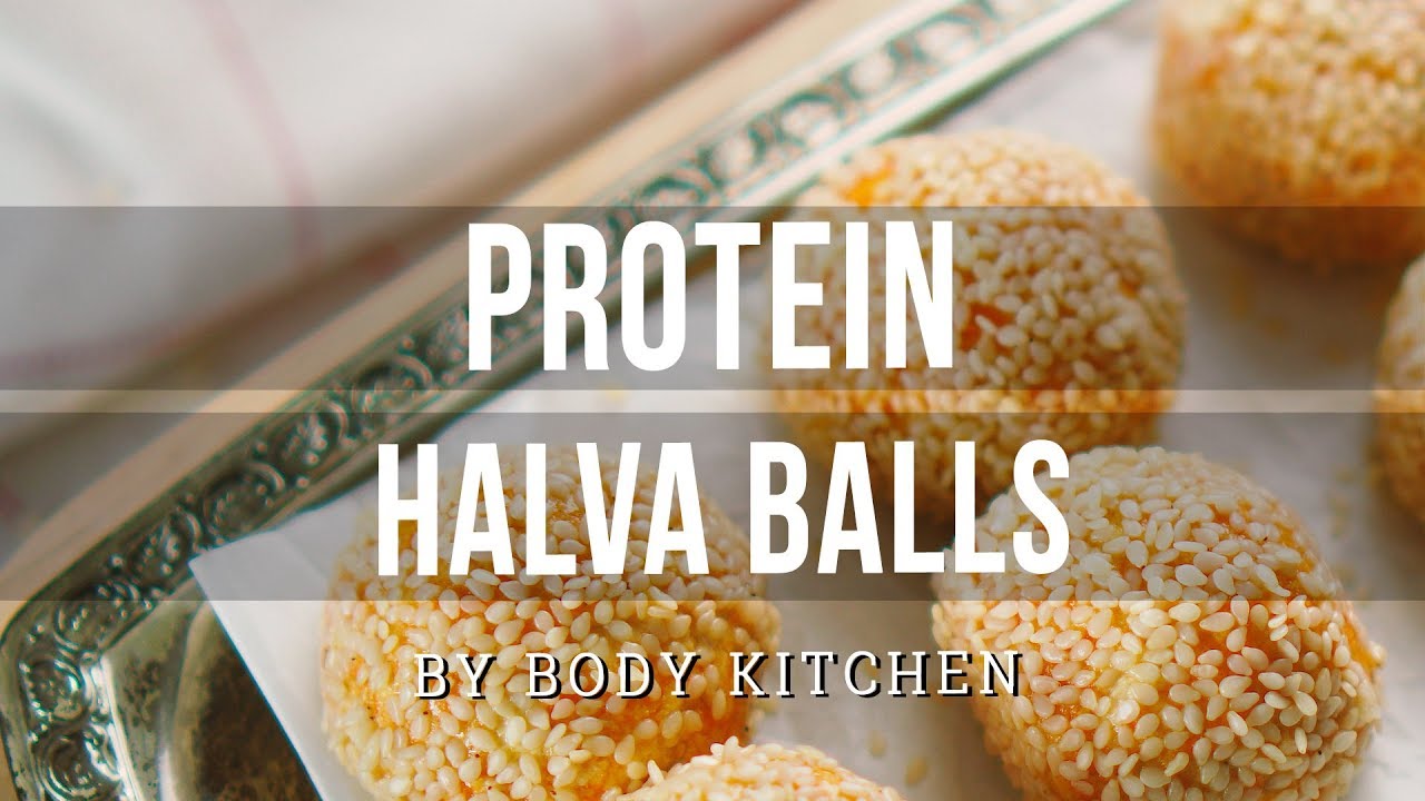 Saftige Protein Halva Balls – ein Body Kitchen® Rezept
