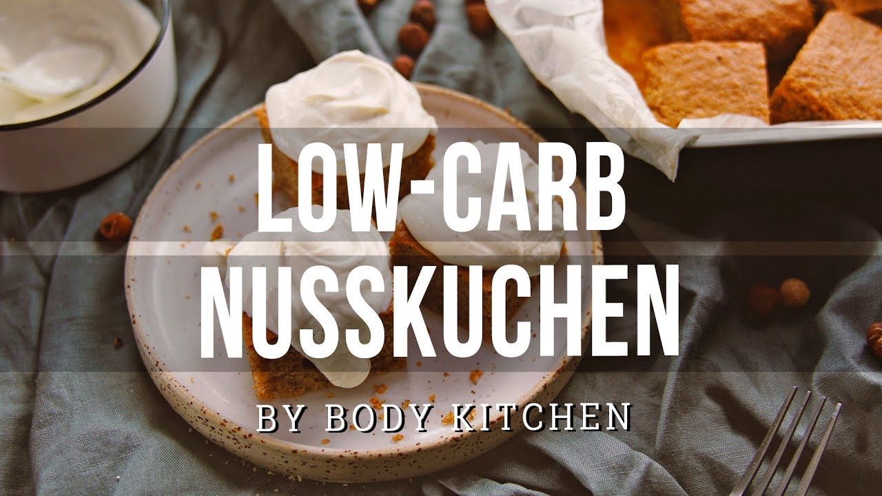 Low Carb Nusskuchen – ein Body Kitchen® Rezept