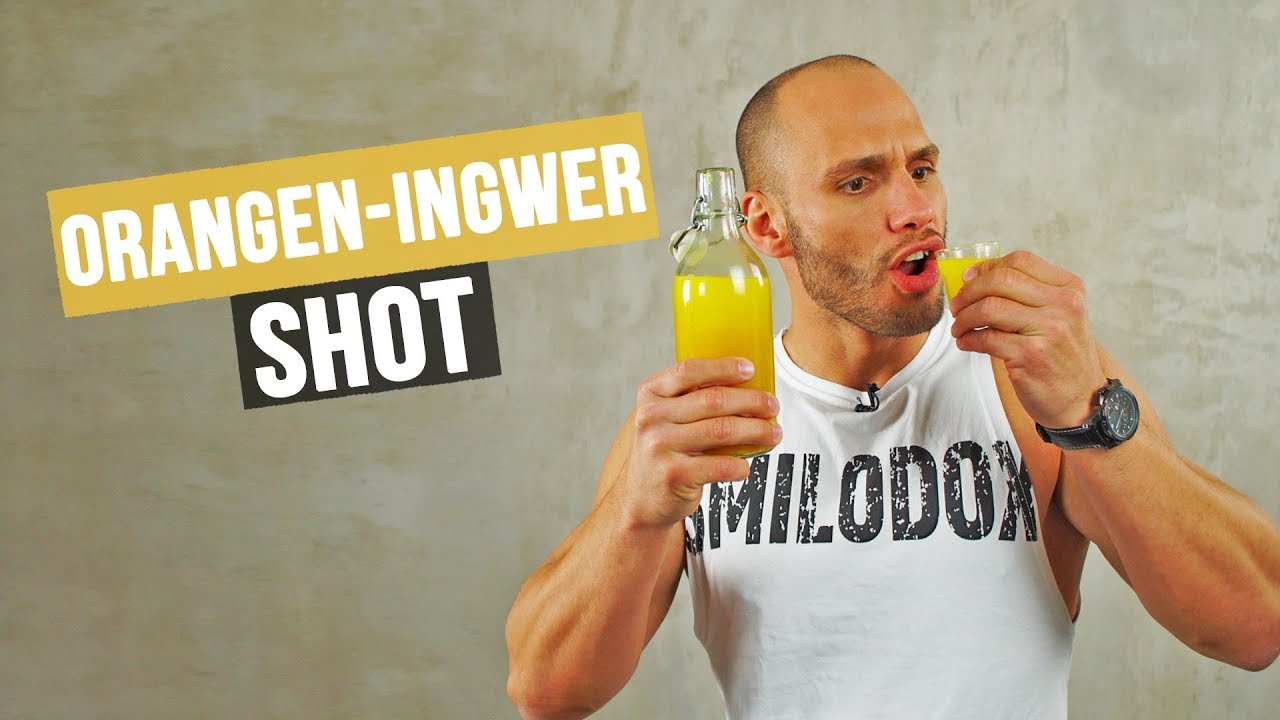 Orangen Ingwer Shot – ein Body Kitchen® Rezept mit Flying Uwe