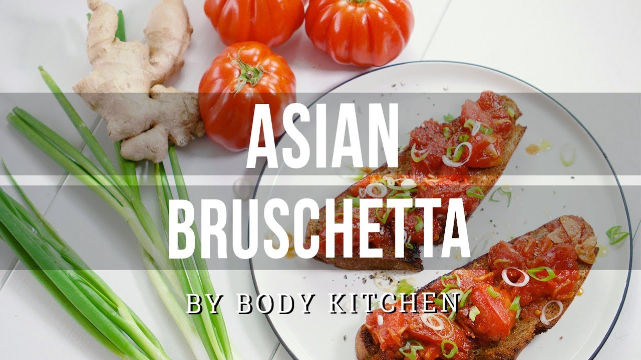 Asian Bruschetta – ein Body Kitchen® Rezept