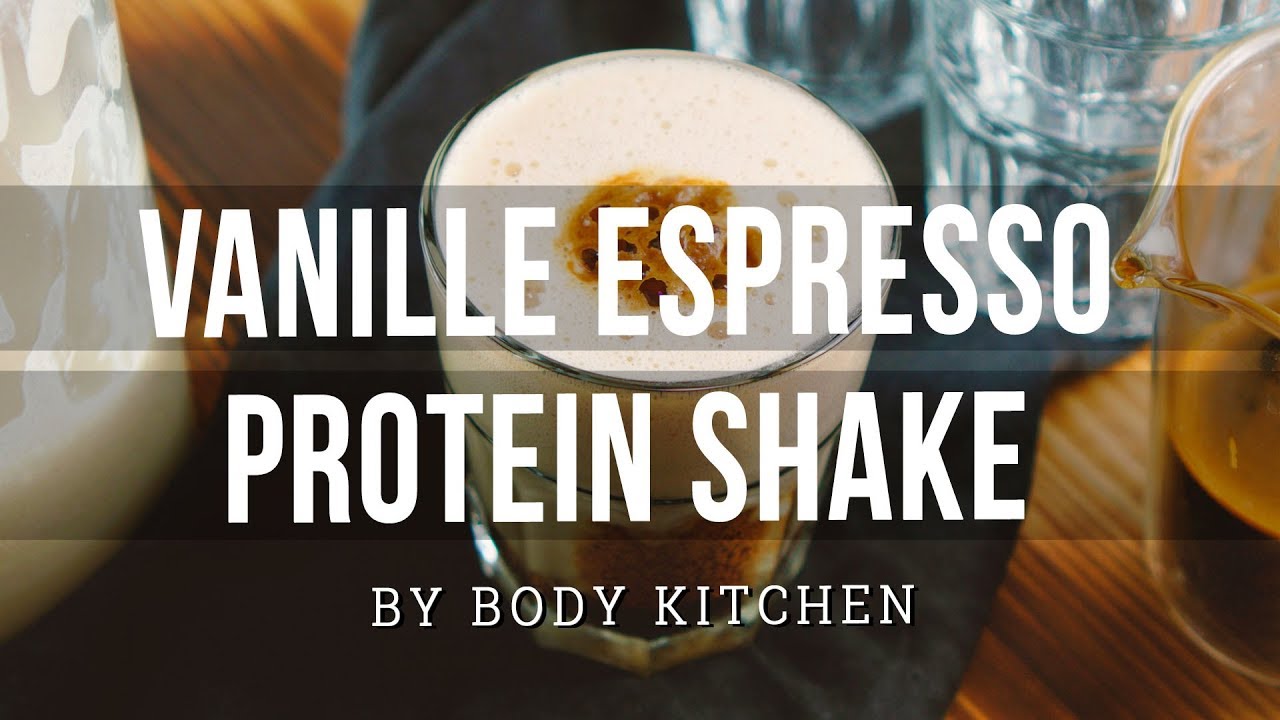 Vanille Espresso Protein Shake – ein Body Kitchen® Rezept