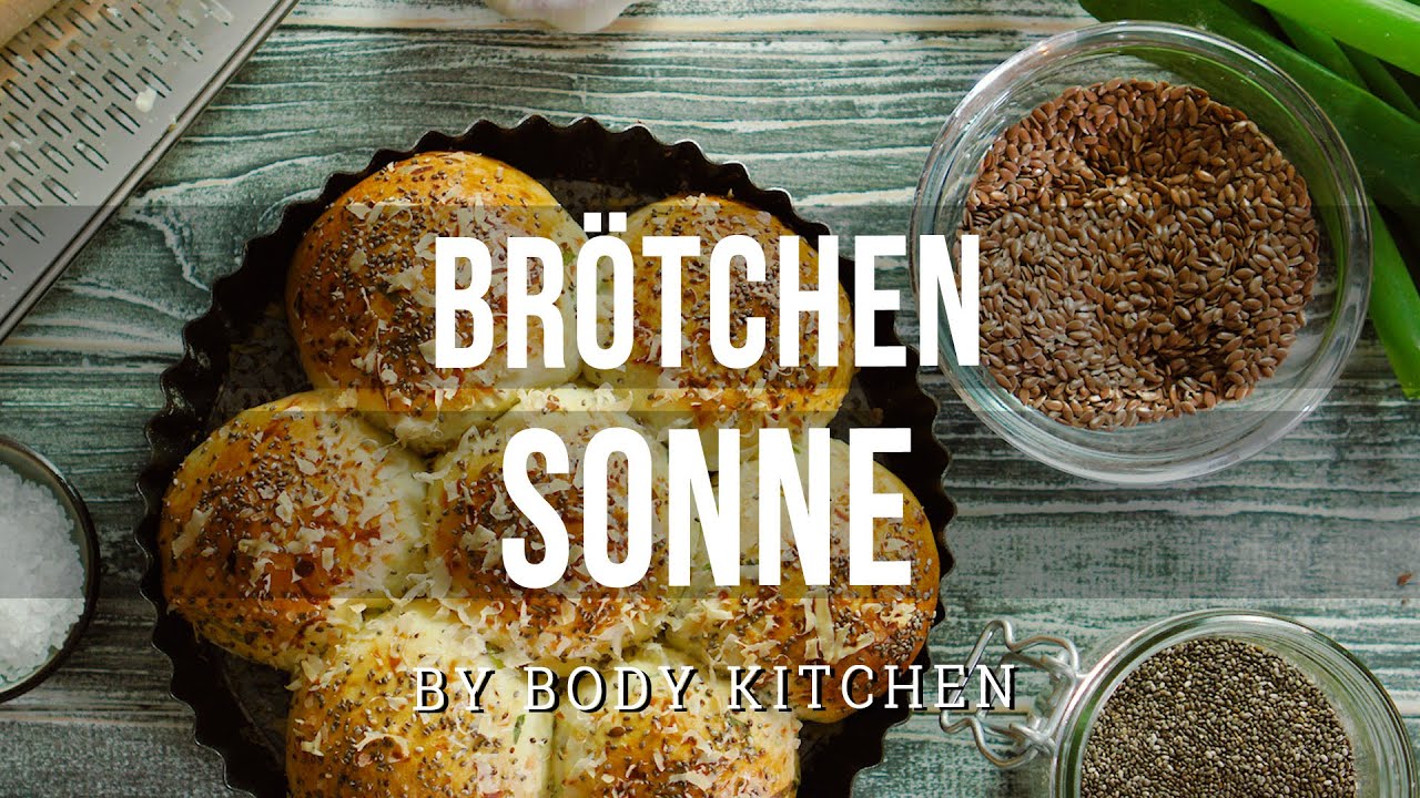 Parmesan Brötchensonne – ein Body Kitchen® Rezept