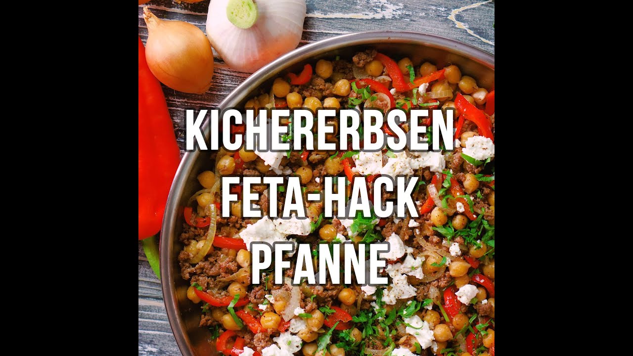 Kichererbsen Feta Hack Pfanne – ein Body Kitchen® Rezept | Low Carb