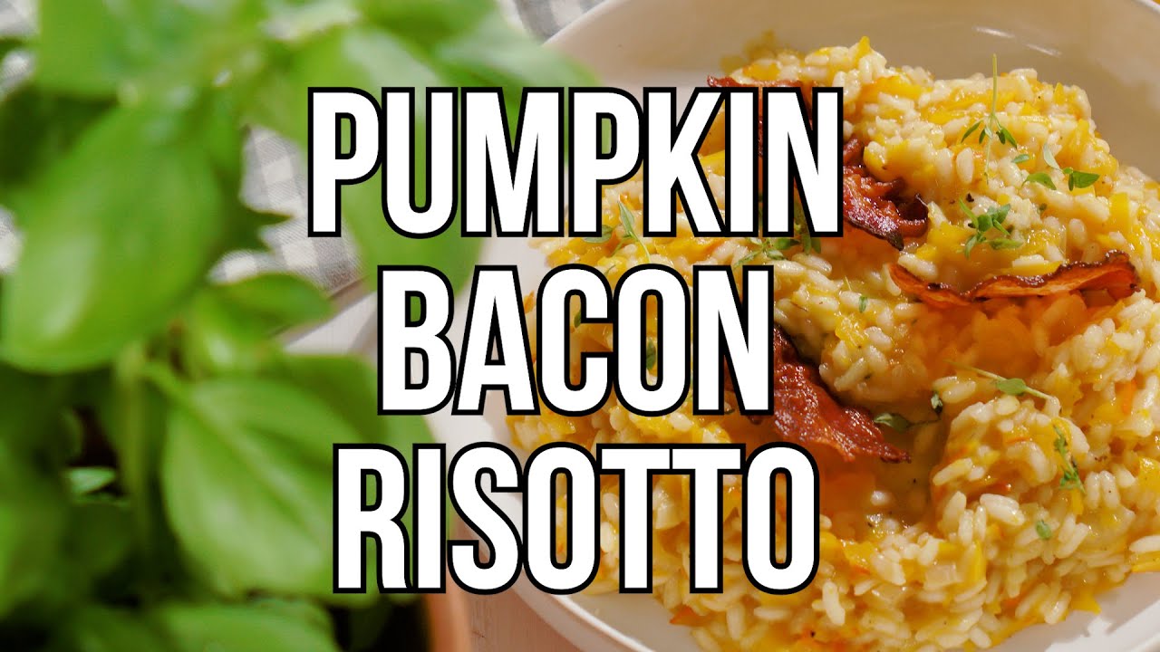 Pumpkin Bacon Risottto - ein Body Kitchen® Rezept #shorts