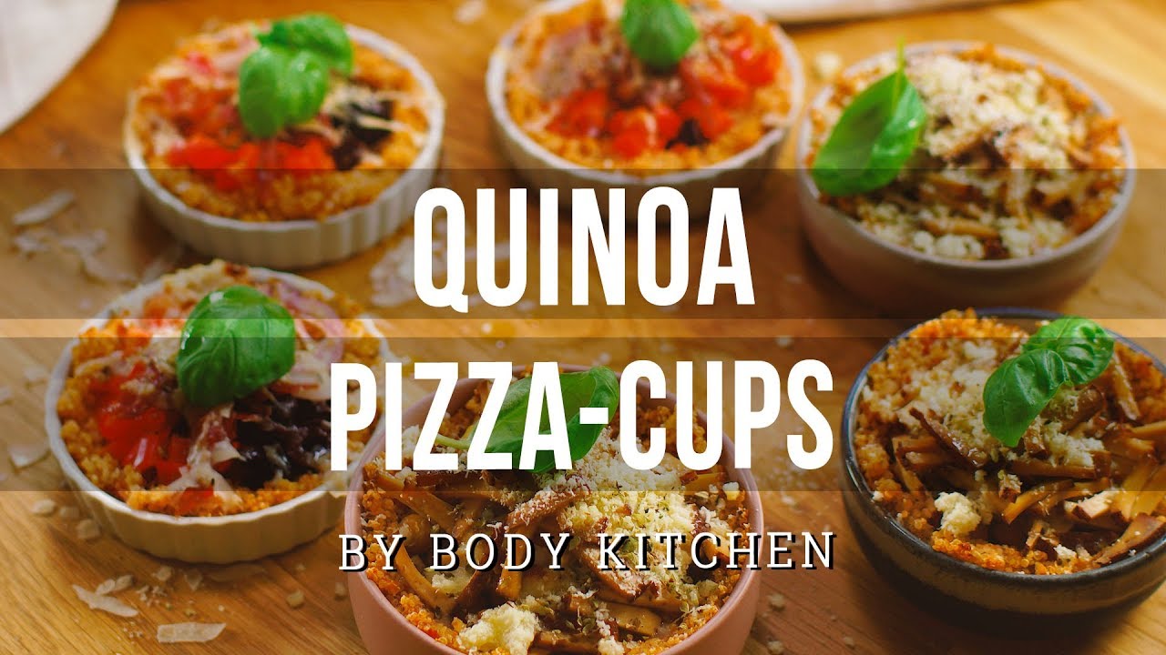 Gesunde Quinoa Pizza Cups – ein Body Kitchen® Rezept | schnell selbstgemacht