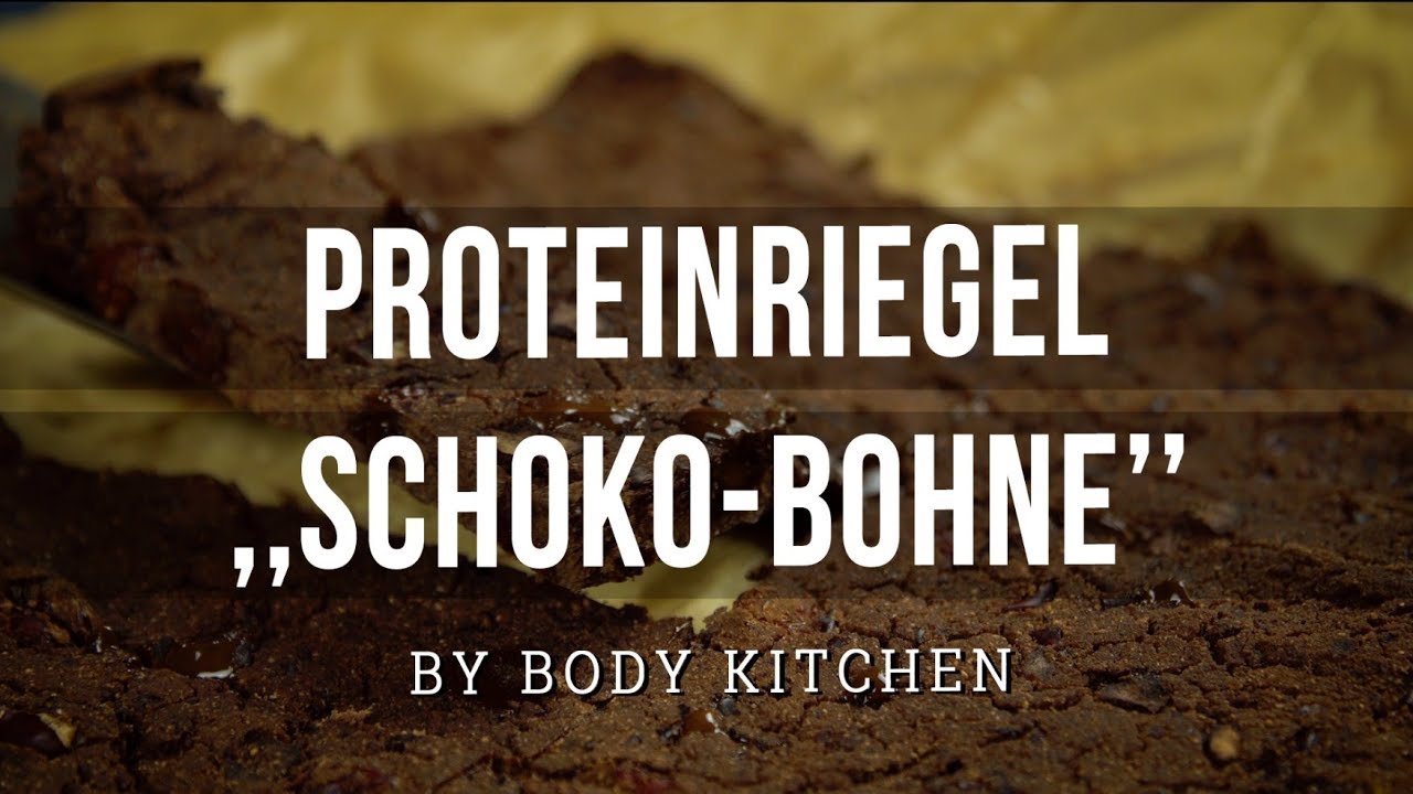 Protein Riegel Schoko-Bohne – ein Body Kitchen® Rezept