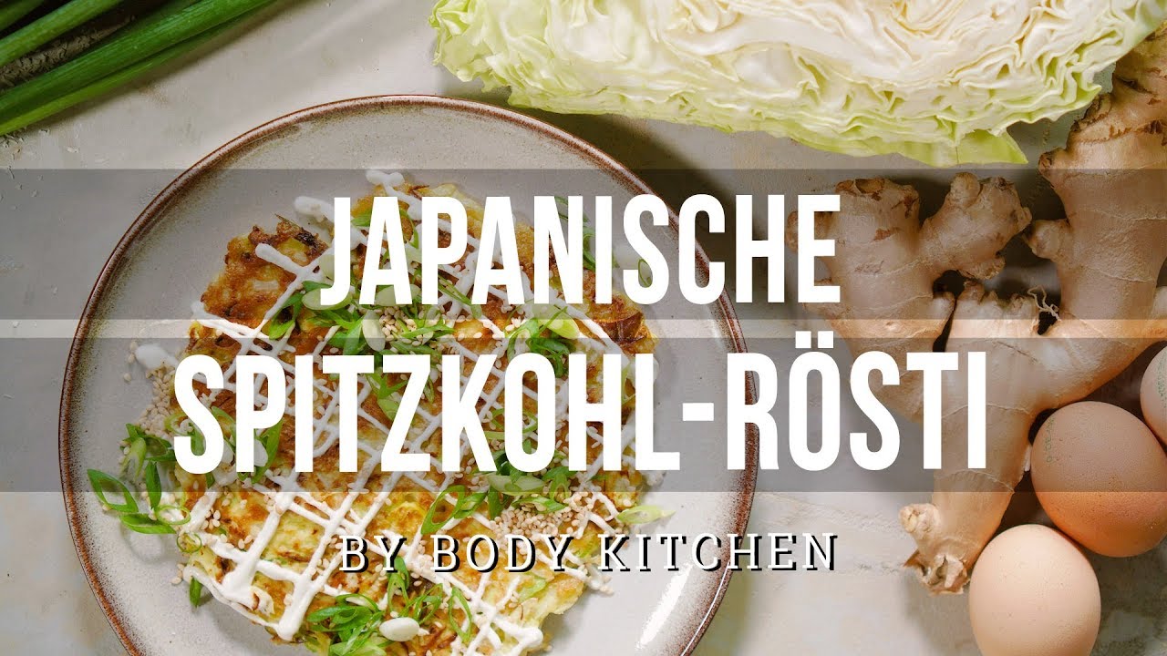 Japanische Spitzkohl Rösti – ein Body Kitchen® Rezept