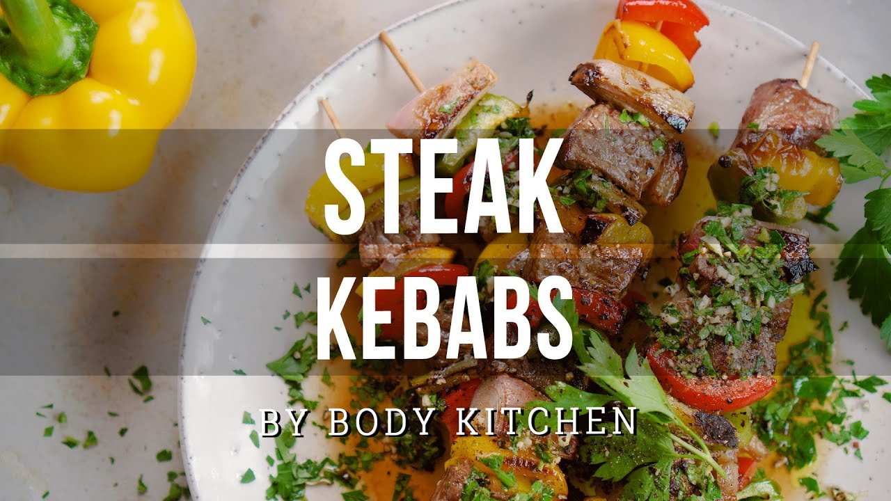 Steak Kebabs – ein Body Kitchen® Rezept