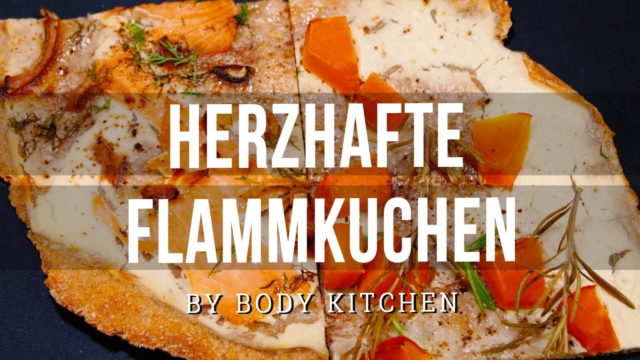 Herzhafte Flammkuchen – ein Body Kitchen® Rezept