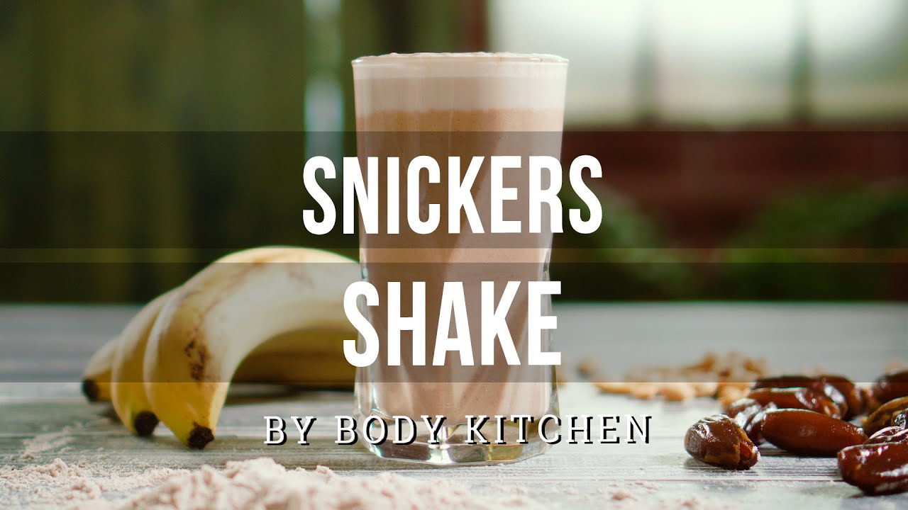 Snickers Shake – ein Body Kitchen® Rezept