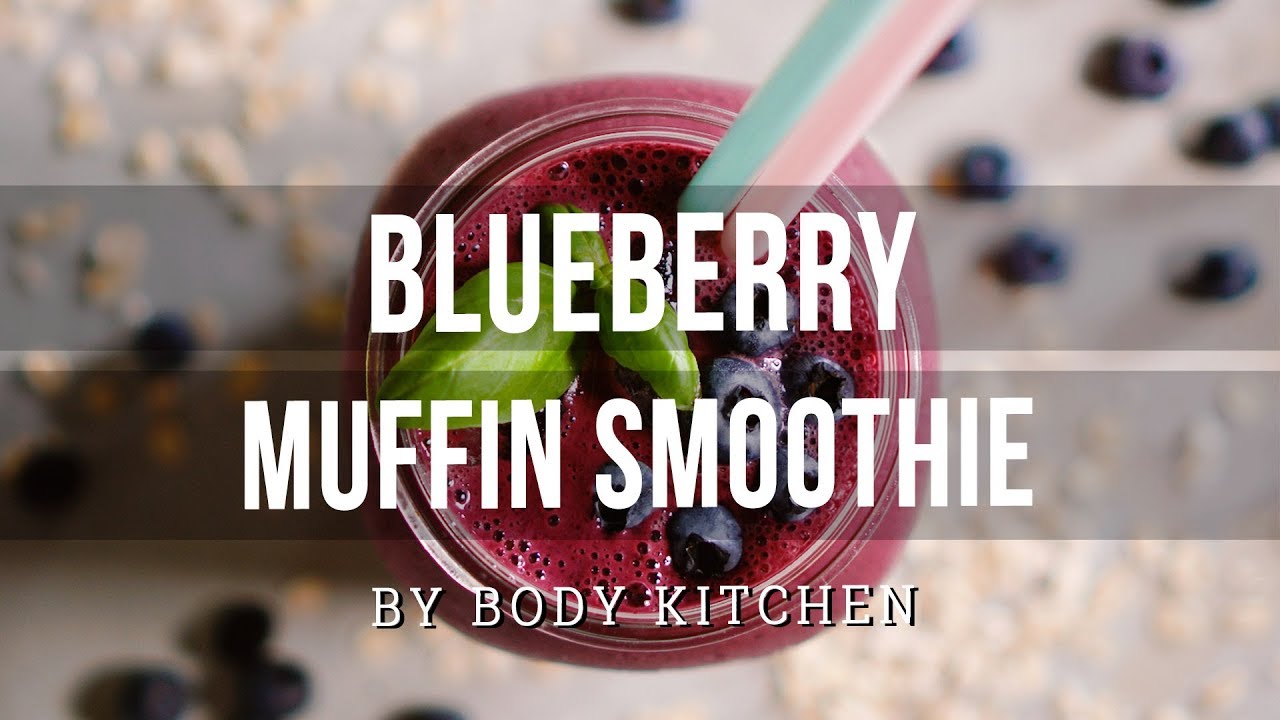 Blueberry Muffin Smoothie – ein Body Kitchen® Rezept